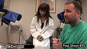 Troubled Eliza Shields Endures Doctor's Intense Hitachi Orgasms