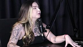 she talked about her fish collection loves humiliation got into porn from boredom charlottye in sheer red