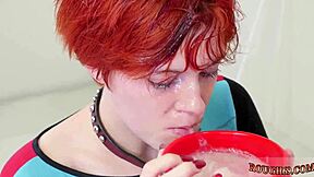 cummie the painal cum cat takes extreme fisting 😈💦🔥 so intense!!