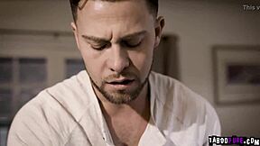 pervy stepbro sneaks kisses on stepsis gia while groping her soft perky tits roughly