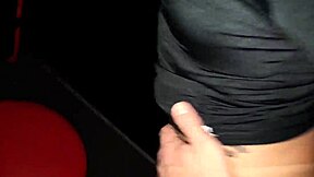 giving it to two guys at the swingers gloryhole!