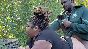 caught fucking girlfriend in park while dog walker watches had to move before cops arrive part 2