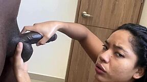 nysdel amateur couple deepthroat huge fat cock cumshot facial 😘🍆💦