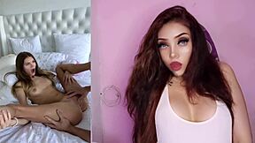 omg that famosa influencer's perfect body leaked vid has me so horny masturbating to her orgasm