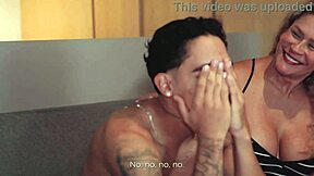 Step mom horny as fuck, begging you to pound her while hubby's right there??