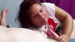 i finally creampied my stepmom's tight pussy with my huge cock after bodybuilding flex