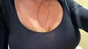 that slutty neighbor casually flashes her hard nipples