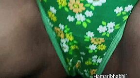 Horny Indian Desi Bhabhi Saree Sex POV with Big Cock Husband