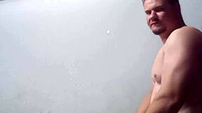 i finally creampied my stepmom's tight pussy with my huge cock after bodybuilding flex