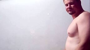 i finally creampied my stepmom's tight pussy with my huge cock after bodybuilding flex