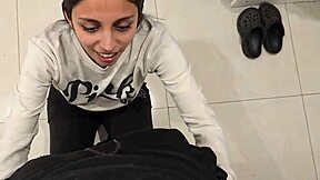 My Friend Couldn't Resist Testing My Huge Cock Right Away