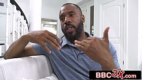 Tiny babysitter avery black's petite frame stretched by enormous bbc gangbang pounding