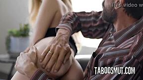 pervy stepdad tricks riley star into taboo pussy ride