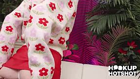 petite slut emma rosie hooks up with bryan gozzling for messy anal pounding