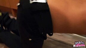 These jeans fit my petite teen body just right 😍👖✨