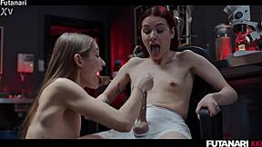 Ever imagine Tiffany Tatum's futa cock surprising Matty Mila in wild hermaphrodite sex?