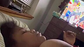 watch her fat juicy tits jiggle to massive homemade orgasm