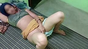 real couple wakes for steamy morning creampie after dirty roleplay chat