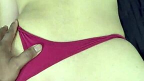 sexy mexicana in thong masturbates hard to squirt all over before taking dick ughh