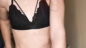 petite slut's juicy pussy devours dildo till she squirts everywhere