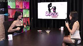 Fernanda Ribeiro BDSM Casting With Tifany Sheer Red Lingerie Domination Part 1