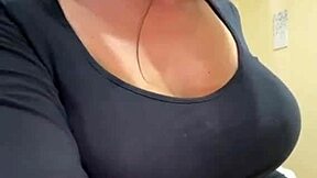 that slutty neighbor casually flashes her hard nipples