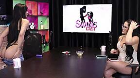 Fernanda Ribeiro BDSM Casting With Tifany Sheer Red Lingerie Domination Part 1