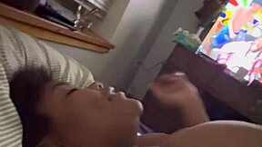 watch her fat juicy tits jiggle to massive homemade orgasm