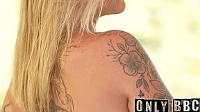 can petite tattooed sammy handle that massive bbc stretching her tight holes?