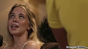 Ever wonder why my stepdaughter's hot gf keeps grabbing my throbbing cock?