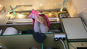 Super Hot 18-Year-Old European Babe Fucks for Cash with No Panties On