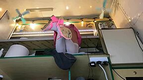 Super Hot 18-Year-Old European Babe Fucks for Cash with No Panties On