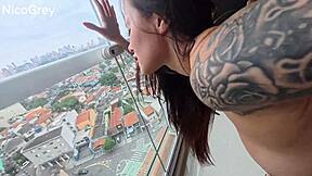 Amateur Petite Latina Begs For Rough Cowgirl Ride And Rimjob!