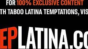 Tiny Latina Stepsdaughter's Meaty Pussy Stretched By Stepdad's Huge Cock Pov