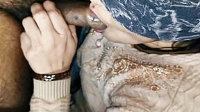 indian village girl shares quiet night with husband in rural home after daily chores end