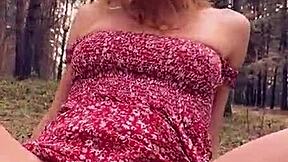 Petite Mia Bandini Takes Hardcore Anal Creampie in Forest Picnic