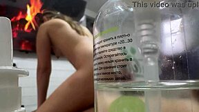 I Set Up Camera For Sheer MissSvikki's Taboo Teen Sucking And Anal!