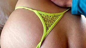 that greedy whore takes anal creampie again in part 2 with lilosgirl's big ass