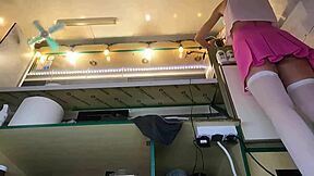 Super Hot 18-Year-Old European Babe Fucks for Cash with No Panties On