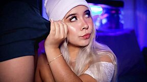 blonde teen slut begs to deepthroat her boyfriend's cock live online now!