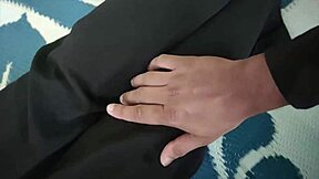 Desi lovers share cozy moments with sweet kisses and gentle touches