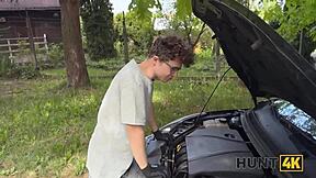 Hunt4k: Shocked Cuck Watches Old Man Pound Shaved Teen Pussy