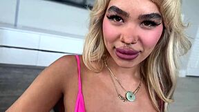 yoga thick luna luxe rides bro's cock cowgirl in taboo household fantasy 3some creampie!