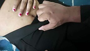 Desi lovers share cozy moments with sweet kisses and gentle touches