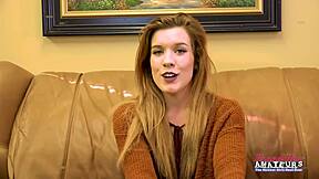 damn this fiery redhead keaton's sloppy rimjob and ass lickin got me passionate