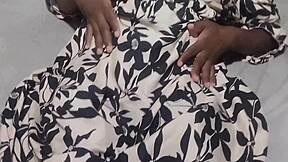 Horny Stepsis Spreads Hairy Pussy Before Hubby's Big Exam