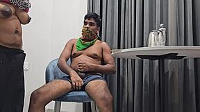 Beautiful Indian girlfriend enjoys romantic homemade sex with boyfriend