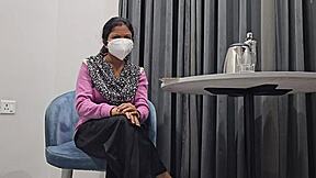 Beautiful Indian girlfriend enjoys romantic homemade sex with boyfriend