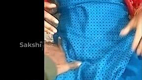 DESI STEPMOM PUSSY PEEING CAUGHT BY STEPSON LEADS TO BIG TITS FUCK