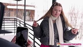 Milka wey teases till pussy ride